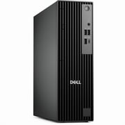 Dell Pro Slim QCS1255 Desktop Computer, AMD Ryzen 7 PRO 8700G, 16 GB, 512 GB PCI Express NVMe 4.0 SSD, Slim PC, Standard Black