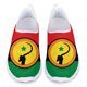 thumbnail image 1 of Doginthehole - Zapatos de malla con estampado divertido de la bandera del pueblo Oromo, zapatos planos para mujer, zapatillas informales sin cordones, estilo romaní, viajeros romaníes, 1 of 5