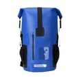 thumbnail image 1 of Mochila impermeable de 55 litros, diseño ergonómico, bolsa seca de PVC de 13 x 22,8 pulgadas, ligera y versátil para aventuras al aire libre. Azul, 1 of 8