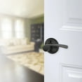 thumbnail image 3 of Schlage F170-MER-RH F-Series Merano Single Dummy Right Handed Door Lever, Satin Chrome, 3 of 4