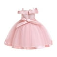 thumbnail image 3 of GYRATEDREAM Kid Todder Baby Girls Pageant Lace Embroidery Dresses Formal Dress 4-13 Years, 3 of 4