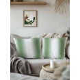 thumbnail image 3 of Waterproof Outdoor Throw Pillows with Inserts 18"x18", Sage Green White Ombre Soft Decorative Pillowcases for Couch Bedroom, Modern Abstract Art Farmhouse Gradient Pillow Covers for Sofa Living Room, 3 of 8