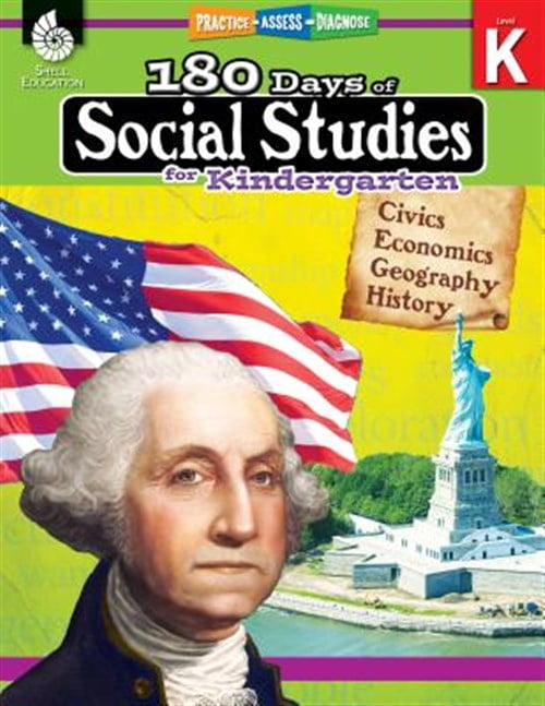 180 Days of Practice 180 Days(tm) Social Studies for Kindergarten: Practice, Assess, Diagnose, (Paperback)