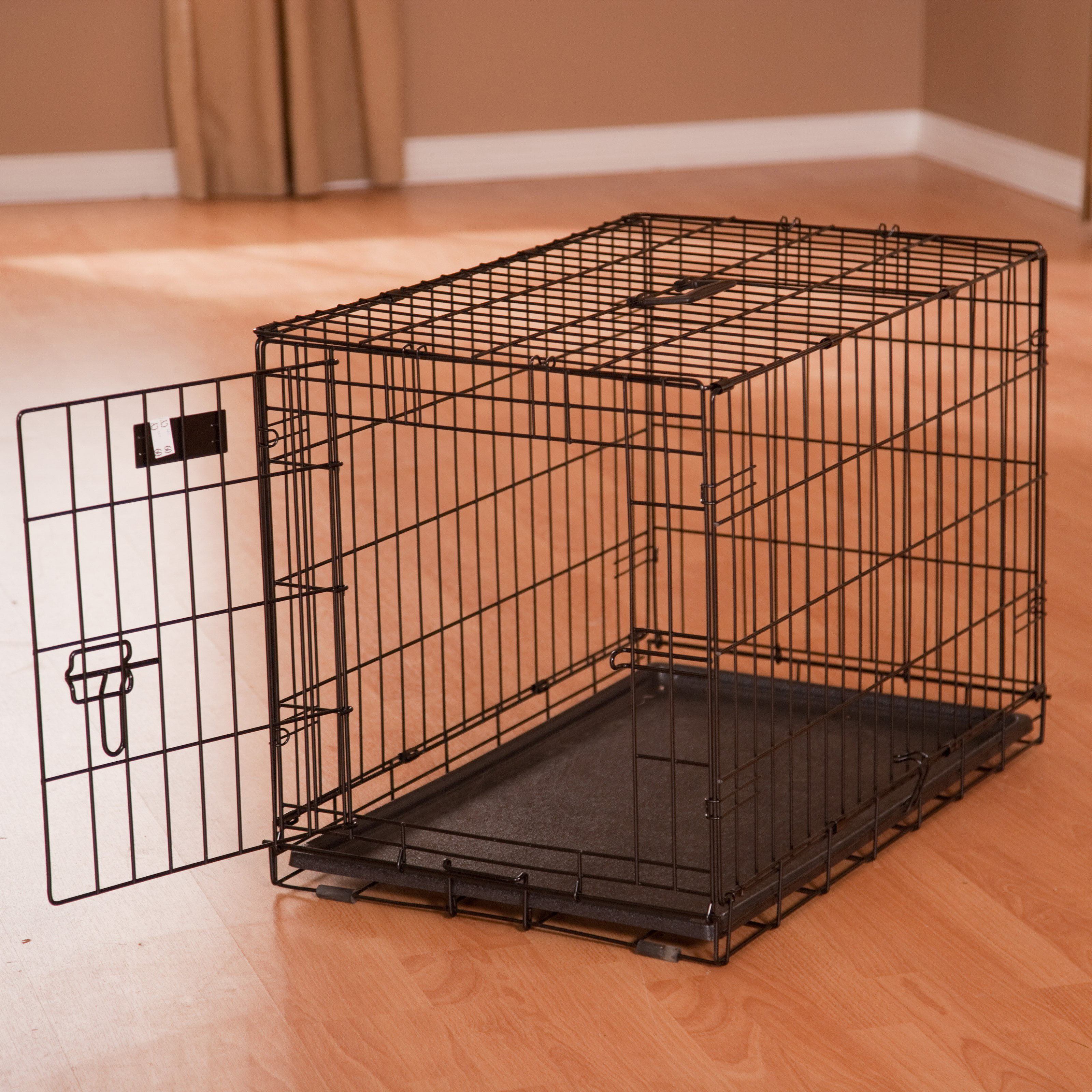 Remarkable Midwest Icrate Single Door Folding Dog Crates ...