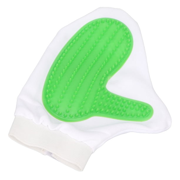 Guantes De Aseo Para Perros, Guantes De Aseo De Piel Para Mascotas Ajustables De Malla Fina, Masaje Para Conejos Y Gatos