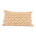 thumbnail image 1 of Cojín Decorativo Hometrends Diseño Rectangular Trenzado Beige, 1 of 4