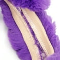 thumbnail image 5 of Universal Winter Warm Faux Fur Car Steering Wheel Cover with Handbrake Cover Gear Shift Cover Set Purple, 5 of 5