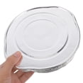 thumbnail image 3 of OULII 5Pcs Disposable Aluminum Foil Pans with Covers for Cooking Baking Roasting Portable Food Containers, 3 of 6
