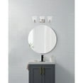 thumbnail image 3 of Better Homes and Gardens 22" Modern Dimmable 3-Light Vanity, Silver, Medium Base Bulb, Bathroom Light, 3 of 17