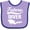 Lavender and Purple, variant on Inktastic Future Diver Scuba Diving Boys or Girls Baby Bib