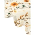 thumbnail image 5 of Agnes Orinda Women's Plus Size Peplum Tops Floral Half Placket Short Sleeves Casual Blouses 4X Light Yellow, 5 of 8