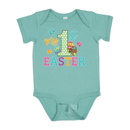 

Inktastic My 1st Easter Gift Baby Boy or Baby Girl Bodysuit