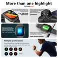 thumbnail image 3 of LIGE Call Smart Watch Hombres 1.96 Pulgadas Full Touch 600mAh Batería Reloj Deporte Impermeable Soporte Fitness Grabación Conectar Música Smartwatch, 3 of 4