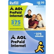 AOL PrePaid Internet, 375 Minutes