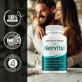 thumbnail image 2 of Nervital Capsules – Nervital Natural Ingredients Glycogen Support, 1 Pack, 60 Capsules, 2 of 6
