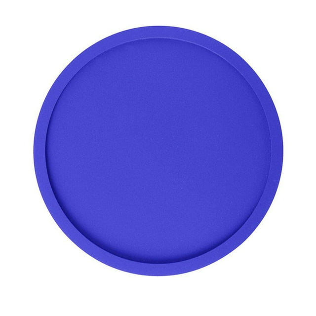 1 Pce/8 Pcs Dessous de Verre Ronds en Silicone Tapis Antidérapants pour Verres Table de Boissons Remplacement