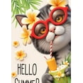 thumbnail image 4 of Tropical Design Summer Banner Floral Elements Beach Animal Decor for Summer Party Outdoor Event Holiday Decoration, 4 of 8