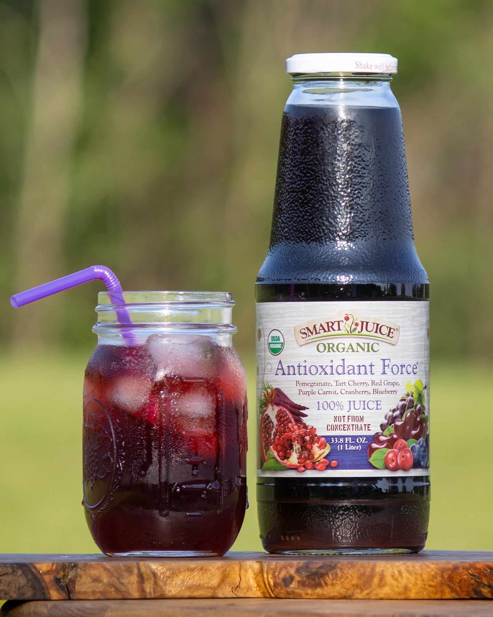 Smart Juice Antioxidant Force Organic - 33.8 fl oz (1L) - (Pack of 6)