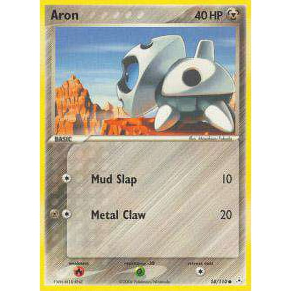 Pokemon Holon Phantoms Common Aron #58