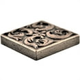 thumbnail image 5 of Moroccon Metal Insert Tile Bronze 4x4 ( PACK OF 4 PIECE), 5 of 6