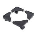 thumbnail image 1 of Washer Home Mobile Base Refrigerator Fridge Base Laundry Washing Machine Stand With Wheels For Water Dispenser Household ApplianceBlack, 1 of 1