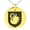 Gold, variant on Tioneer Stainless Steel Swan Harmony Coat of Arms Shield Engraved Small Medallion Circle Charm Pendant Necklace