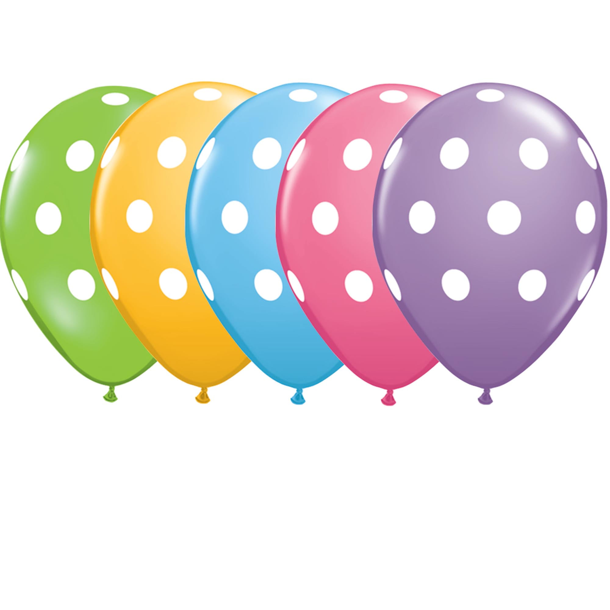 Pack Of 50 Burton /& Burton 11/" Red With Black Dots Balloons