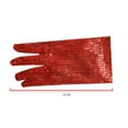 thumbnail image 3 of Pyhlmscde Women's Sparkling Sequin Dance Gloves, Womens Gloves, Velvet Gloves, Winter Gloves, 3 of 4