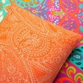 thumbnail image 5 of Lush Decor Boho Chic Duvet Cover - Turquoise/Navy - Full/Queen, 5 of 8