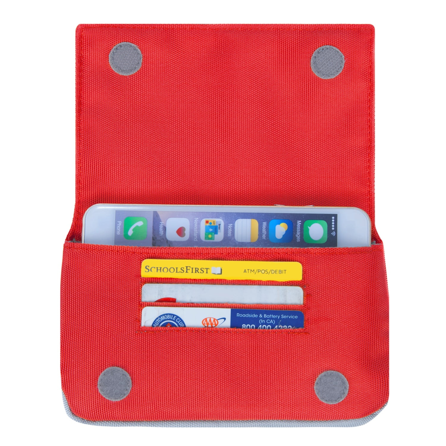 Poly VanGoddy Nylon Wallet Case for Apple iPhones