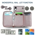 thumbnail image 5 of Funda tipo cartera para iPhone XR con tarjetero y correa para el hombro para mujer, 5 of 5