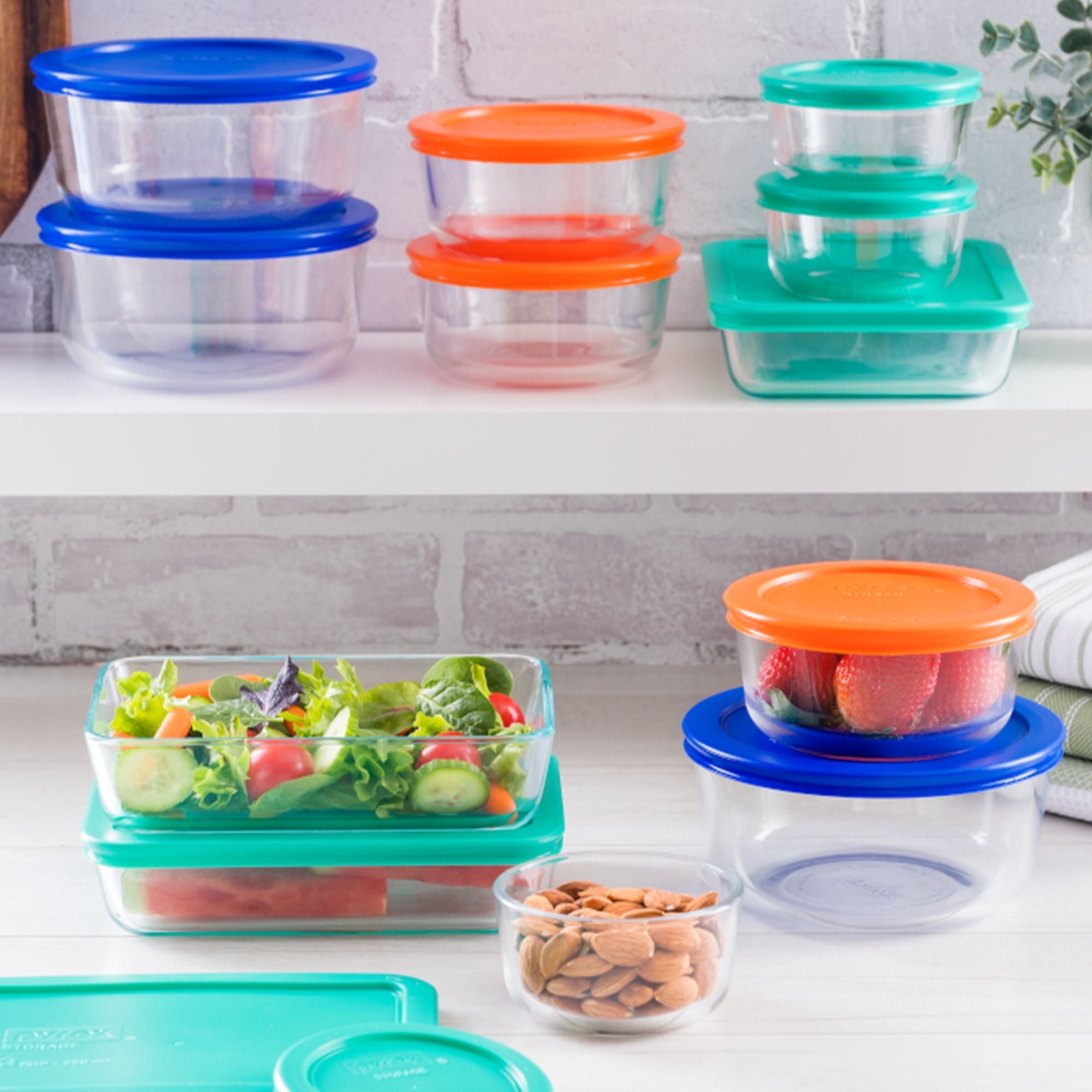 Pyrex Simply Store 7-cup Glass Food Storage Container - Thumbnail 3