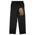 thumbnail image 7 of Modelo 1925 Lion Logo Men's Black Sleep Pajama Pants, 7 of 7