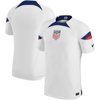 Men's Nike White USMNT 2022/23 Home Vapor Match Authentic Blank Jersey