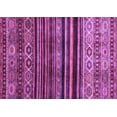 thumbnail image 1 of Ahgly Company Indoor Rectangle Abstract Purple Contemporary Area Rugs, 3' x 5', 1 of 4