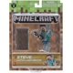 thumbnail image 1 of Figura de acción Minecraft Steve in Chain Armor, 1 of 3