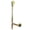 Polished Brass, variant on Westbrass 25" Bath Waste Assembly with Ball Joint, Tip-Toe Drain and No-Hole Overflow Cover, Polished Nickel