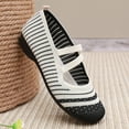 thumbnail image 5 of adviicd Mocassins et Chaussures à Enfiler pour Femmes Mocassins pour Femmes Chaussures à Enfiler Chaussures Habillées Décontractées Confortables Noir,41, 5 of 5