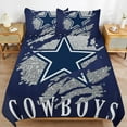 thumbnail image 3 of Football Cowboys Bedding Set Duvet Cover Couple Bedclothes Pillowcase Customized Home Textiles Bed Set for Full Size, 3 of 6