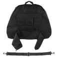 thumbnail image 1 of Bolsa de lona compuesta con polea para arco, mochila para exteriores, tiro con arco, senderismo, triangular, para arco y flecha, bandolera para dos usuarios, color negro, 1 of 14