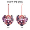 thumbnail image 3 of Hazbin Hotel Acrylic Shaped Pendant Christmas Tree Hanging Decor Xmas Ornaments Souvenirs Gift For Home Garden Car Office Party, 3 of 7