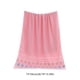thumbnail image 3 of Toalla de baño de algodón premium | Altamente absorbente y de secado rápido | Toalla de spa suave de 73 x 34 cm para baño, hogar y visitas | Amarilla, rosa o azul, 3 of 6