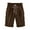 Brown, variant on Jovati Women Summer Casual Cotton Shorts Drawstring Comfy Elastic Waist Shorts Summer Pull On Short with Pockets