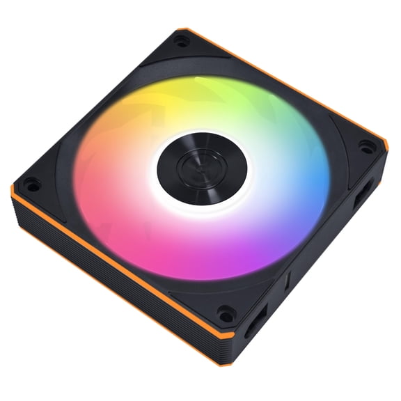 Lian Li UNI Fan CL Wireless 120 - Single Pack (Reverse Blade) - 2.4 GHz Wireless Signal RGB & PC Case Fans Control - Dual Light Zones - 28mm FDB - Controller NOT Included &Required - Black