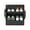 Black, variant on Space-Saving Adhesive Shoe for Campers Closets – Door Storage with Reinforced Frame