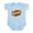 Sky Blue, variant on CafePress - Bam! Infant Bodysuit - Baby Light Bodysuit, Size Newborn - 24 Months