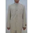 thumbnail image 1 of Mens Eight Button Mandarin Banded CollarTan Suits, 1 of 1