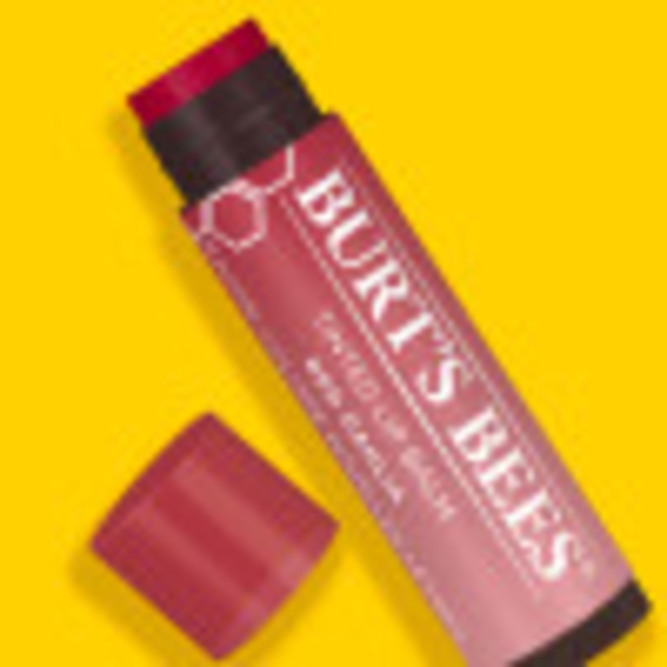 (2 pack) Burt's Bees Red Dahlia Tinted Lip Balm, Natural Origin Lip Care, 1 Tube, 0.15 oz.