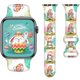 thumbnail image 1 of Bandas De Dibujos Animados De Pascua Compatibles Con Apple Watch Band 38 Mm, 40 Mm, 41 Mm, Gnomos, Huevos De Conejo, Correa De Silicona, Compatibles Con Iwatch Bands Series Se 7 6 5 4 3 2 1 Para Mujer, 1 of 5