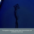 thumbnail image 3 of 9ft 8 Ribs Replacement Umbrella Canopy w/Fringed Valance in Navy (Canopy Only), 3 of 3